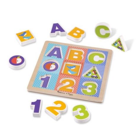 Puzzle Lemn Melissa & Doug, Piese Mari