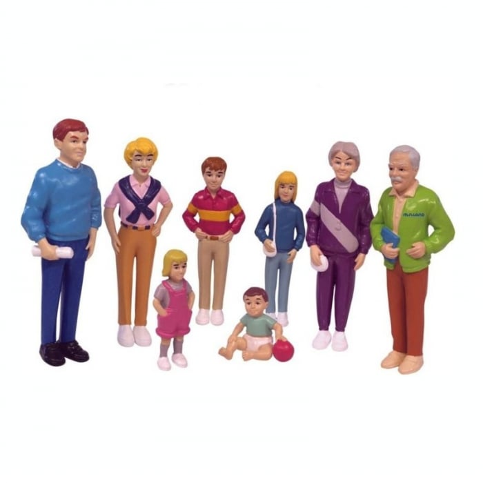 Familie Europeni Miniland 8 Figurine