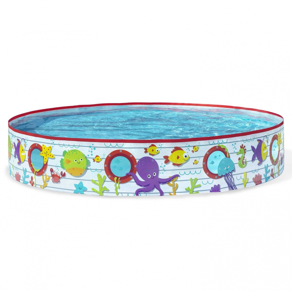 Piscina Bestway Fish 152cm - Fun pentru copii - imagine 2