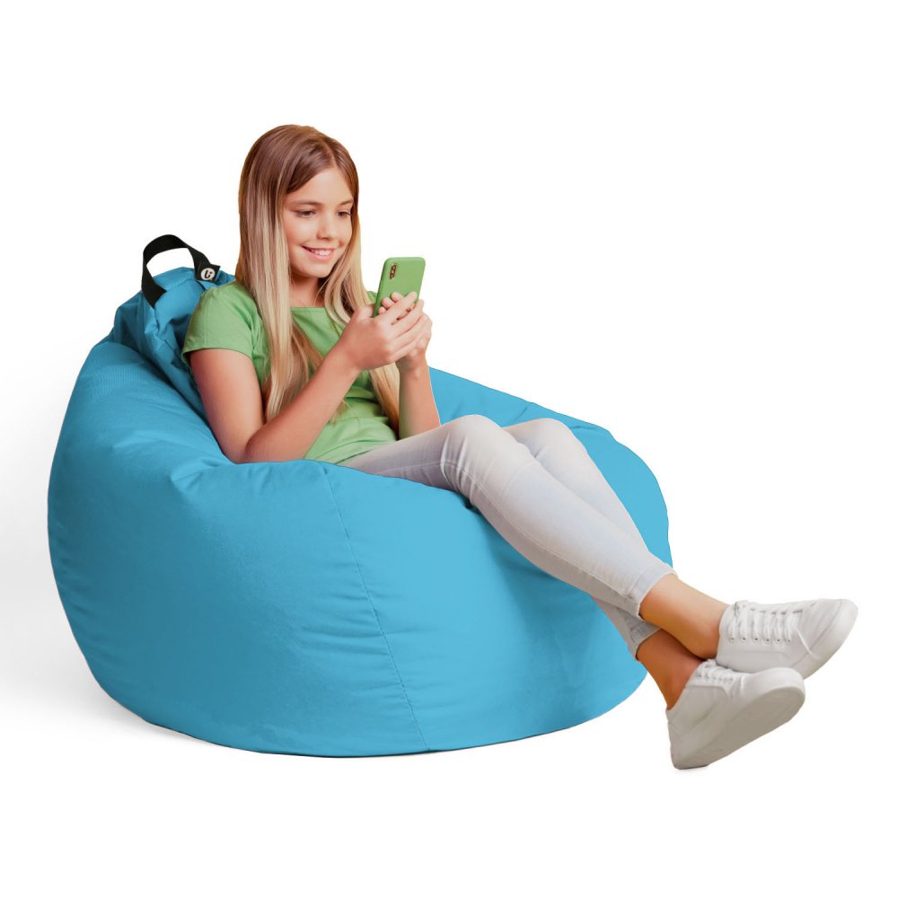 Fotoliu Puf XL Turquoise Updeco | Relaxare & Design - imagine 2