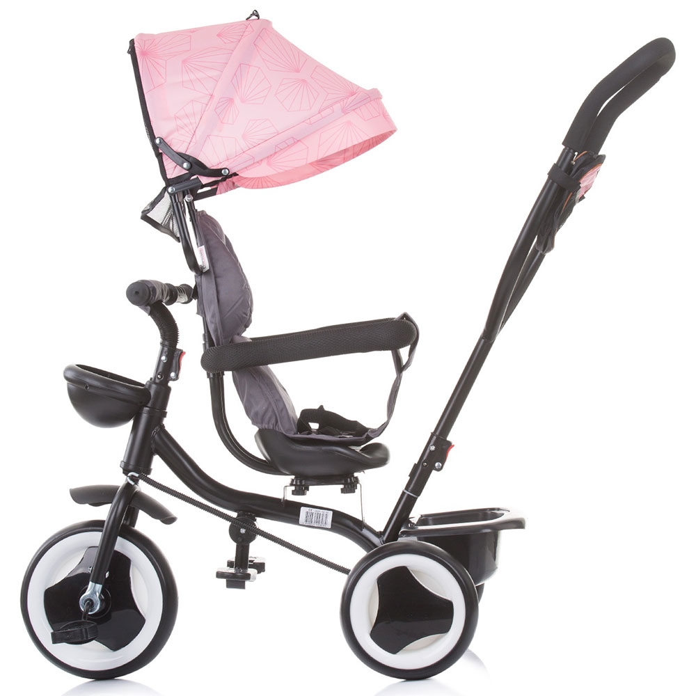 Tricicleta Chipolino Jazz Blush, Scaun Rotativ 360° - imagine 2