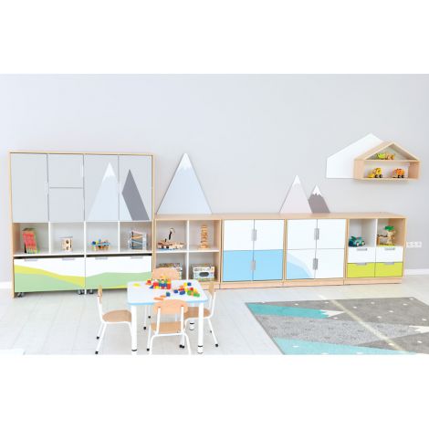 Set Mobilier Grădiniță Muntii Moje Bambino - imagine 11