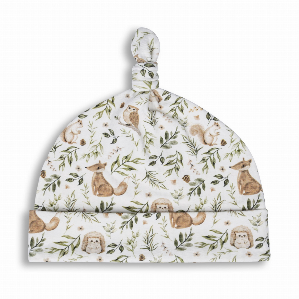 Swaddle Nor Pufos First Step Forest Ivory + Caciulita