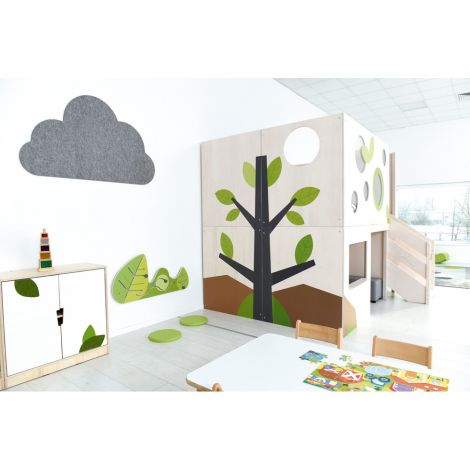 Complex Joacă Flora Moje Bambino - Lemn Interior - imagine 17