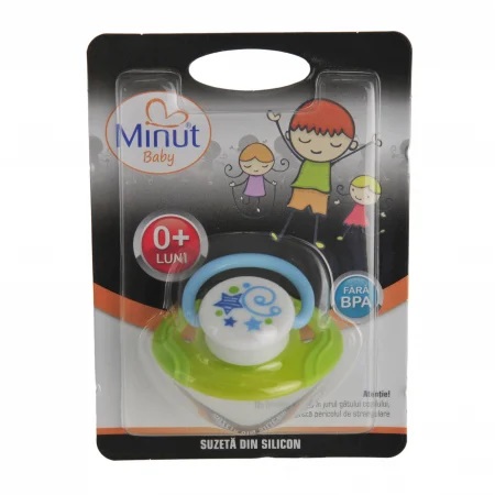 Suzeta Minut Baby 0+ Verde - Confort Sigur