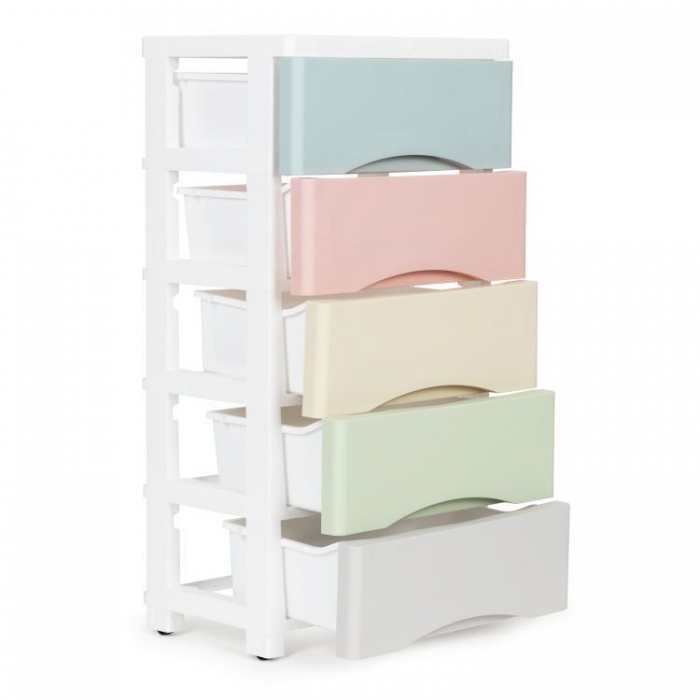 Raft ModernHome 5 compartimente | Organizare jucării - imagine 4