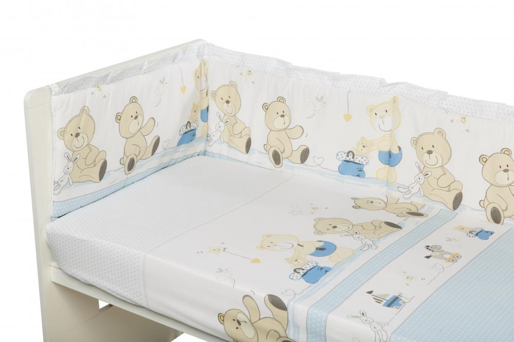 Lenjerie Patut 5 Piese Teddy Play Nichiduta