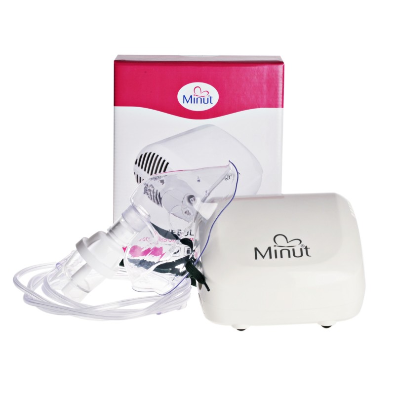 Nebulizator Minut cu compresor - Aerosoli terapie - imagine 2