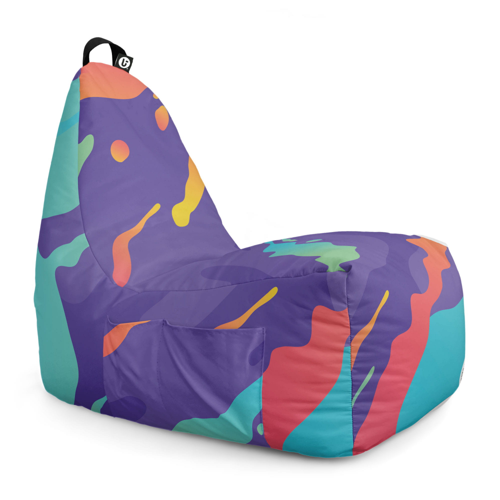 Fotoliu Puf Updeco Chill XL Retro Lava - imagine 6