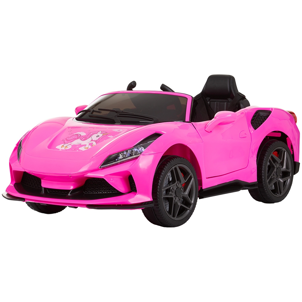 Masinuta Electrica Chipolino Unicorn Pink 50W - imagine 10