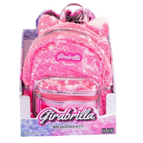 Rucsac Kitty Nice cu Paiete Reversibile