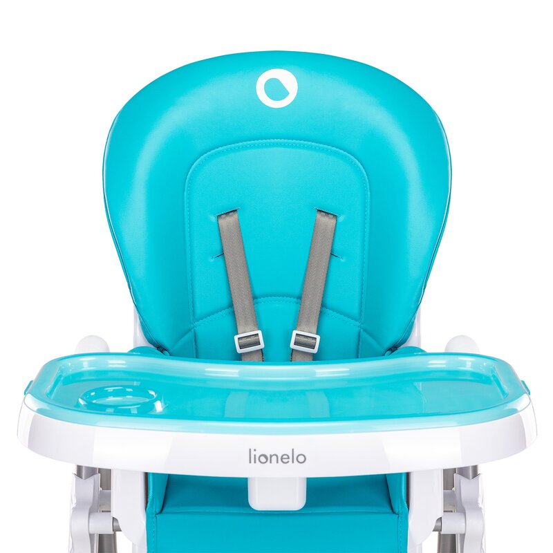Scaun de masa Lionelo Linn Plus Metal Turcoaz - imagine 7