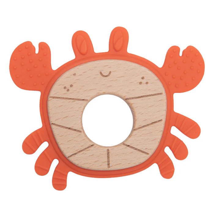 Inel Dentitie Crab Moulin Roty | Sigur si Colorat