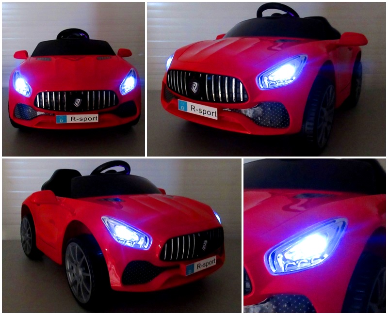 Masinuta Electrica Cabrio B3 Rosu - Autokids - imagine 5