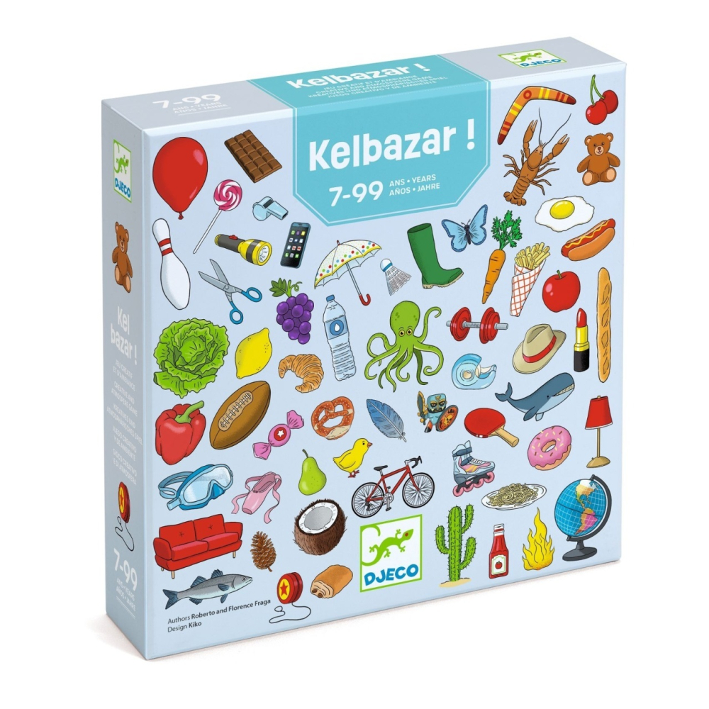Joc Creativ Djeco Kelbazar - Ghiceste Forme