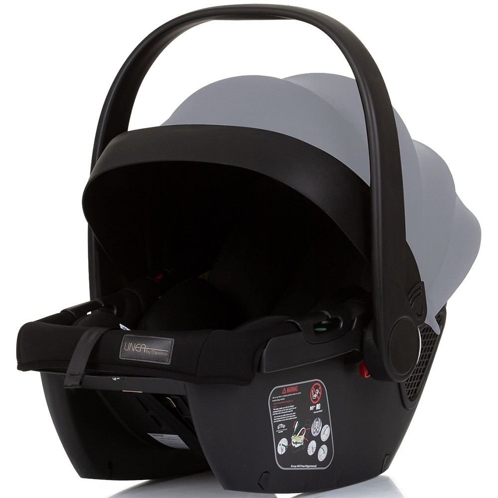 Carucior Chipolino Linea 3 in 1 Ash Grey, 0-22 kg - imagine 5