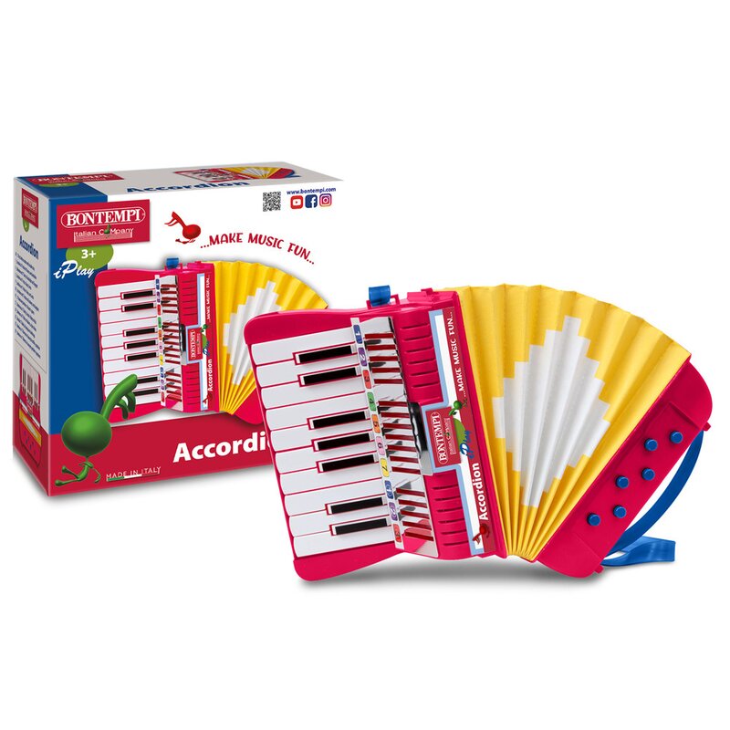 Acordeon Bontempi Copii 17 Clape - Educational
