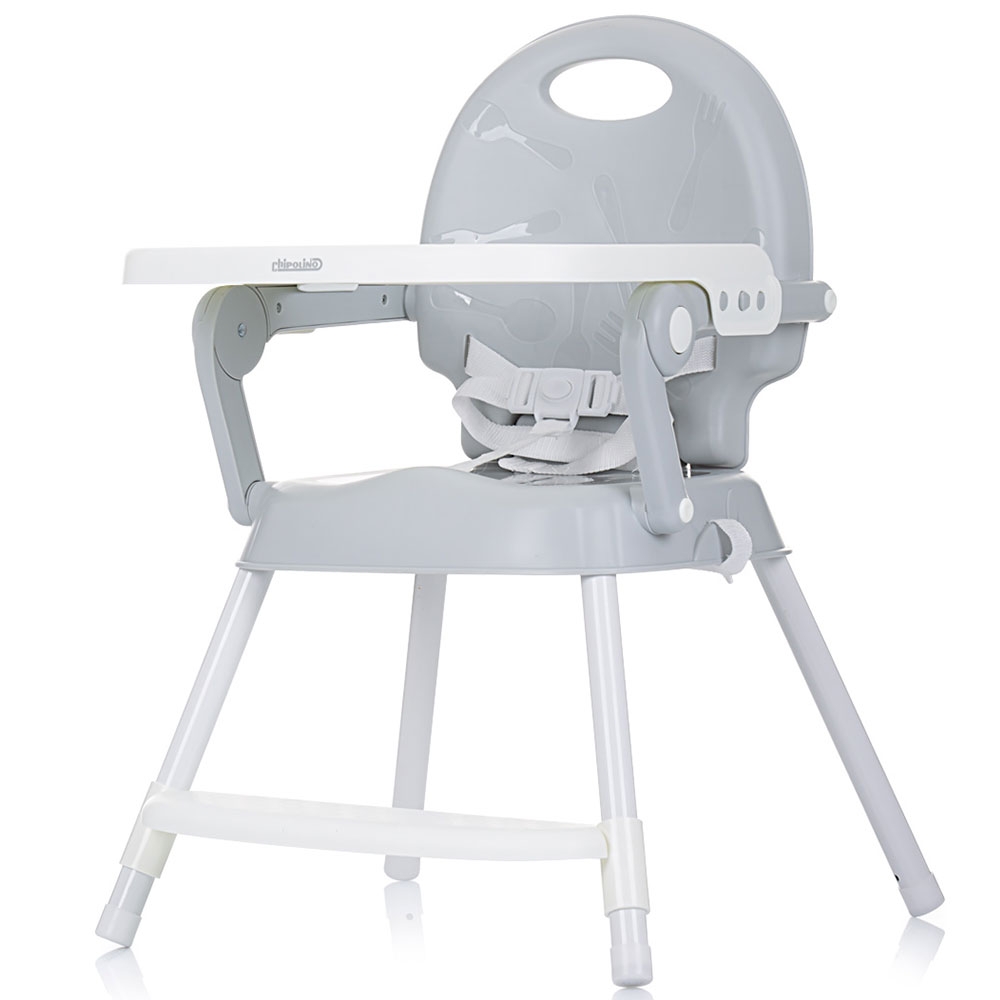 Scaun de masa Chipolino Bonbon 3 in 1, Glacier - imagine 3