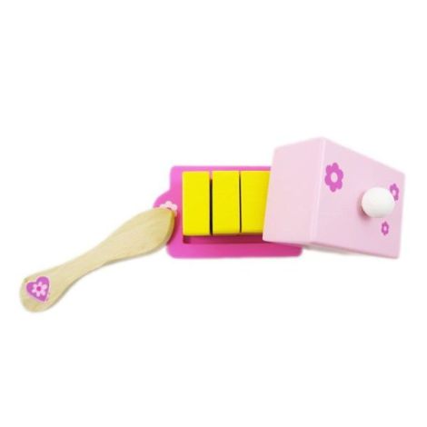 Toaster Lemn Mentari Jucarie Mic Dejun - imagine 2