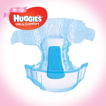 Scutece Huggies Girl Ultra Comfort 8-14kg - imagine 6