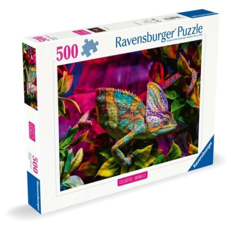 Puzzle Cameleon 500 piese Ravensburger - imagine 2