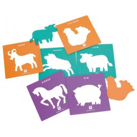 Șabloane Animale Domestice Moje Bambino, 6 Buc