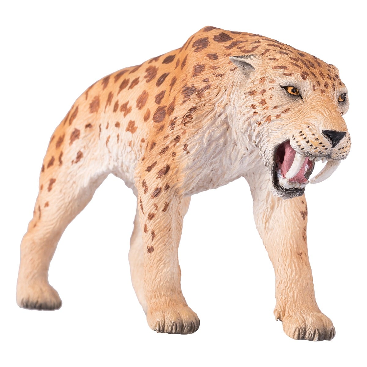Figurina Mojo Tigru Smilodon, Pictat Manual