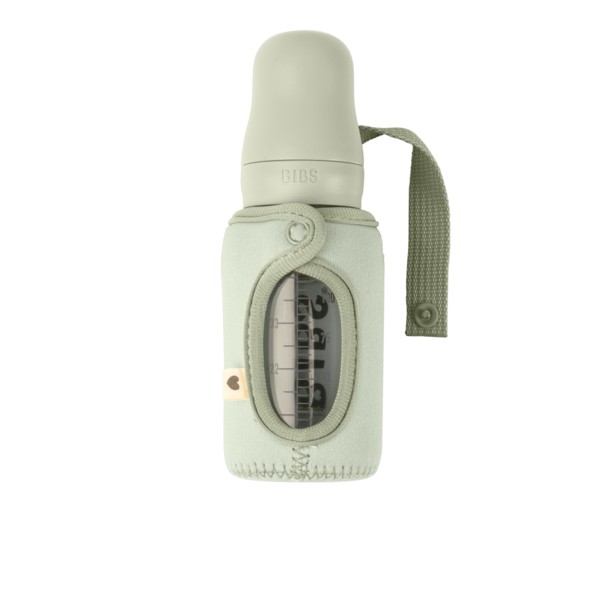 Husa Bibs pentru Biberon Sticla 110 ml, Sage