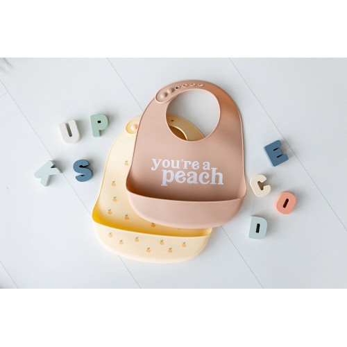 Set Bavete Silicon Pearhead Peach | Antialergice - imagine 4