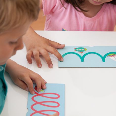 Joc Tactil Numere Akros | Pre-Scriere Montessori - imagine 7