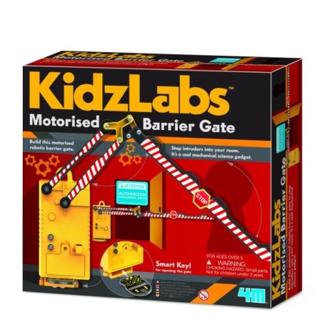 Bariera Robotizată 4M KidzLabs - Construcție STEM