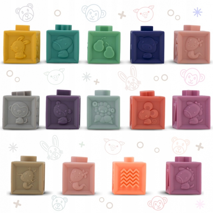 Jucărie baie Ricokids RK-756, forme și culori - imagine 4