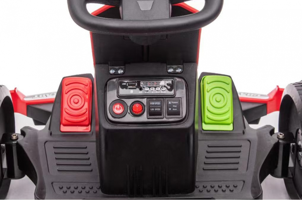 Kart Electric Nichiduta Speed Red, 12V cu Telecomandă - imagine 2