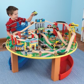 Kidkraft Masa Trenulet City Explorer, Peste 80 Piese - imagine 2