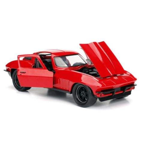 Jada Toys Letty's Corvette 1966 1:24 Metal - imagine 8