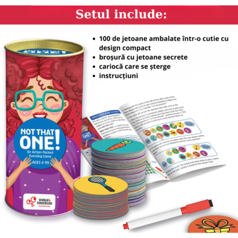 Joc Jetonul Secret Chalk & Chuckles - Educativ - imagine 2