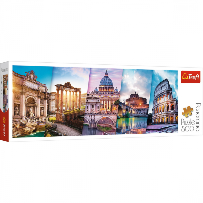 Puzzle Trefl 500 Călătorind în Italia