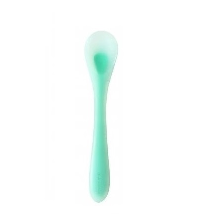 Linguriță Silicon Mombella Albastru | Sigură pentru Bebe - imagine 3
