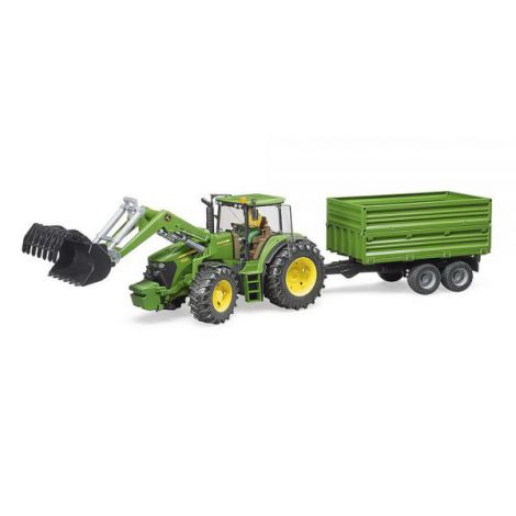 Bruder Tractor John Deere 7930 cu Incarcator - imagine 2