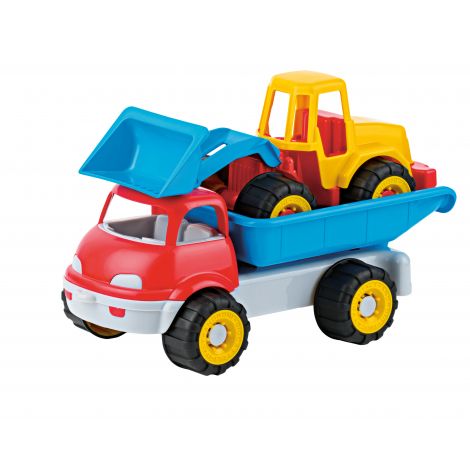 Set Basculantă Excavator Matteuz Androni - 2 vehicule - imagine 2