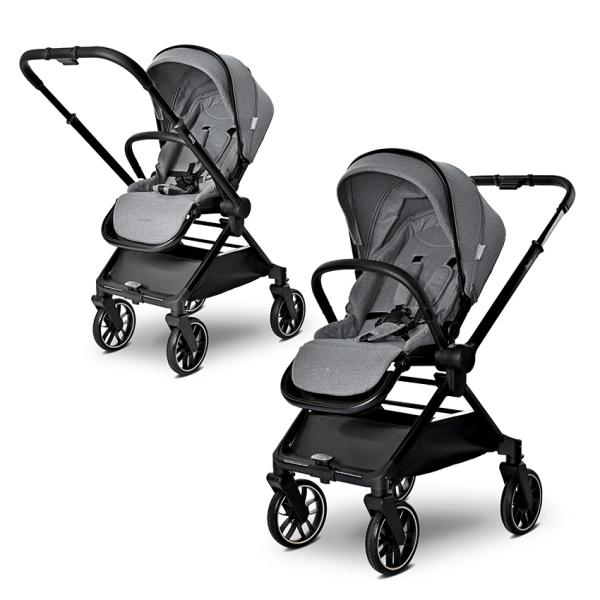 Lorelli Reya 2in1 Grey - Carucior Premium - imagine 3