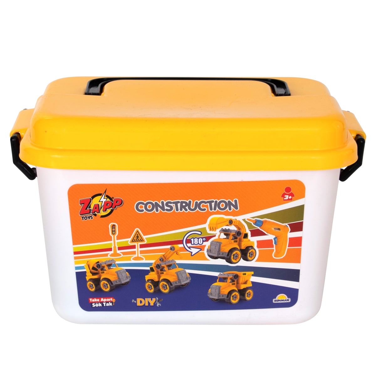 Zapp Toys Set Asamblare Masinute Constructii