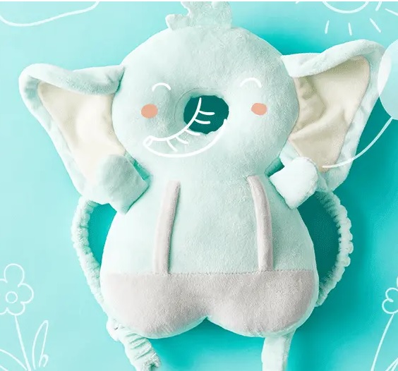 Pernă protecție Moni Elefant, spate și cap, plus moale - imagine 4