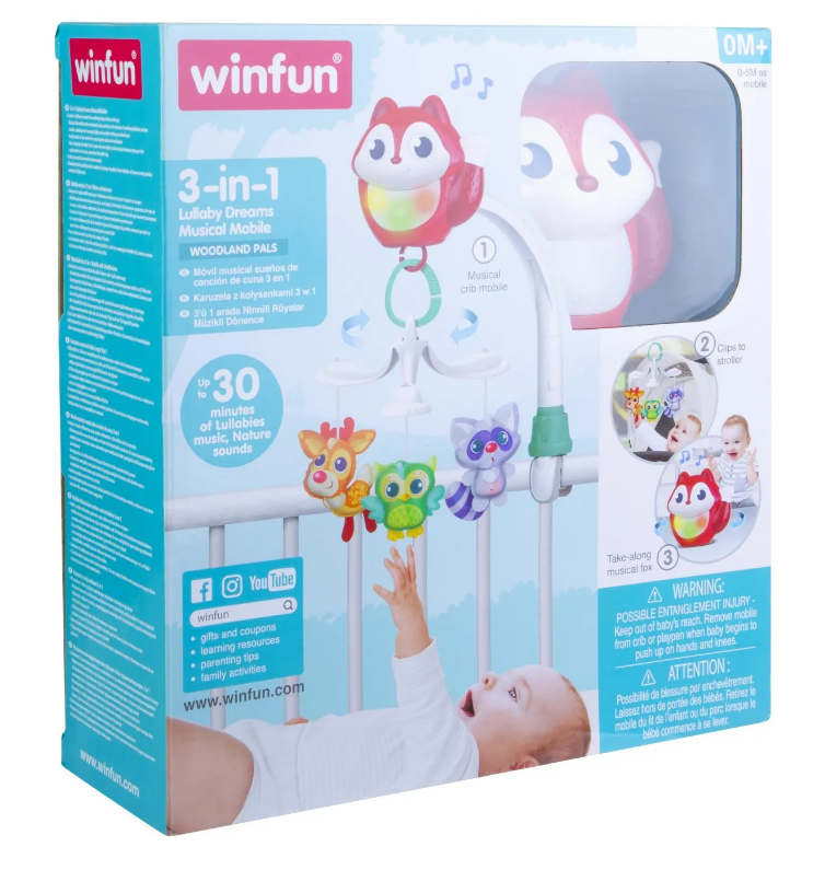 Proiector 3-in-1 Winfun Vulpita pentru Copii - imagine 2