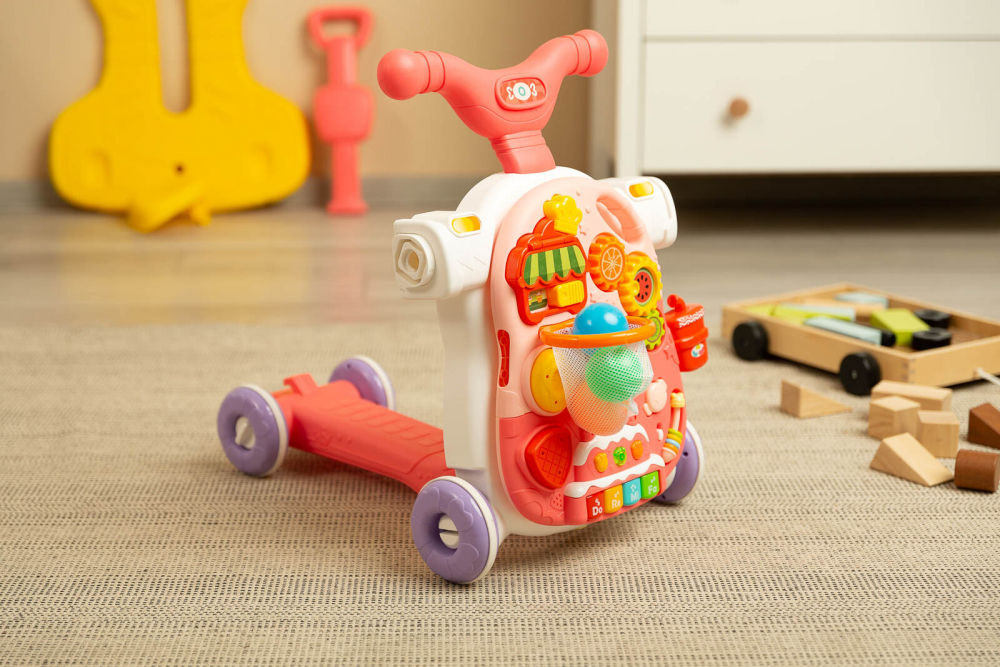 Toyz Antepremergator 5in1 Transformabil Roz - imagine 7