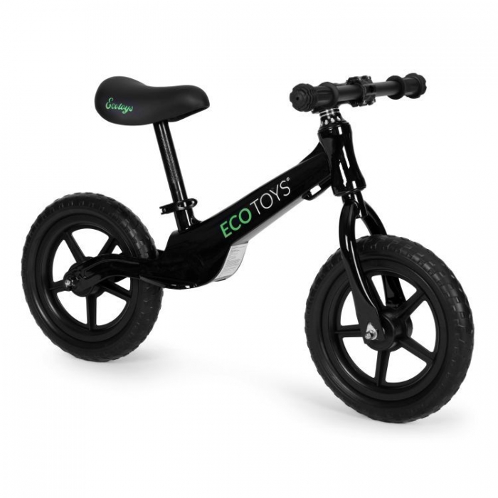 Bicicletă Fără Pedale Ecotoys YM-BB-17 Negru - imagine 3