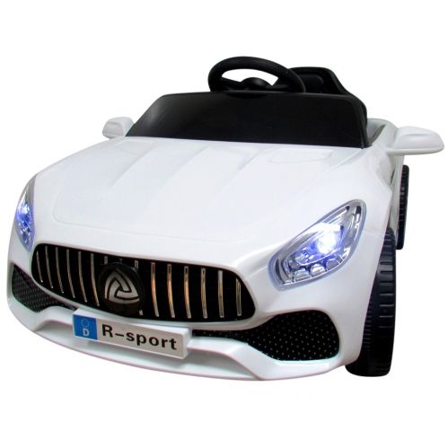 Mașinuță Electrică R-Sport 60W Alb Cabrio - imagine 3