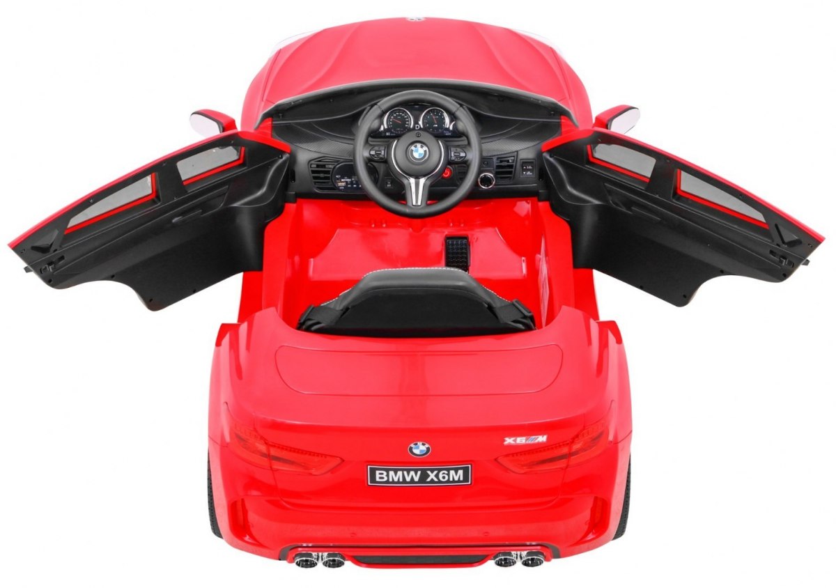 Masinuta Electrica BMW X6M Rosu pentru Copii - imagine 7