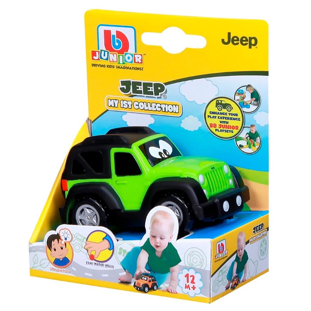 Bburago Junior Jeep Verde - Masinuta Jucarie