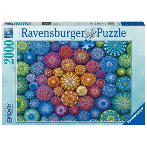 Ravensburger Mandala Curcubeu 2000 piese - Relaxare